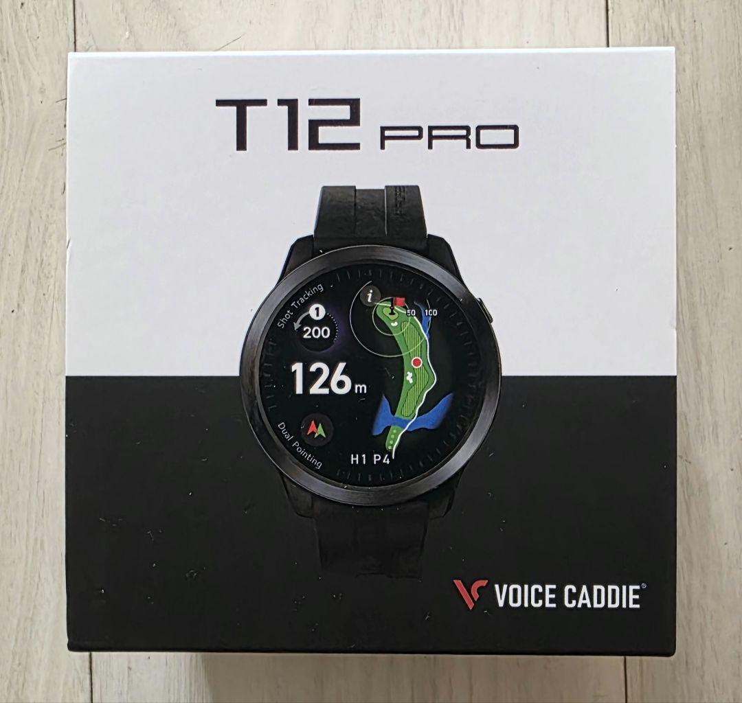 【美品】ボイスキャディ T12PRO GPS ゴルフ ウォッチ