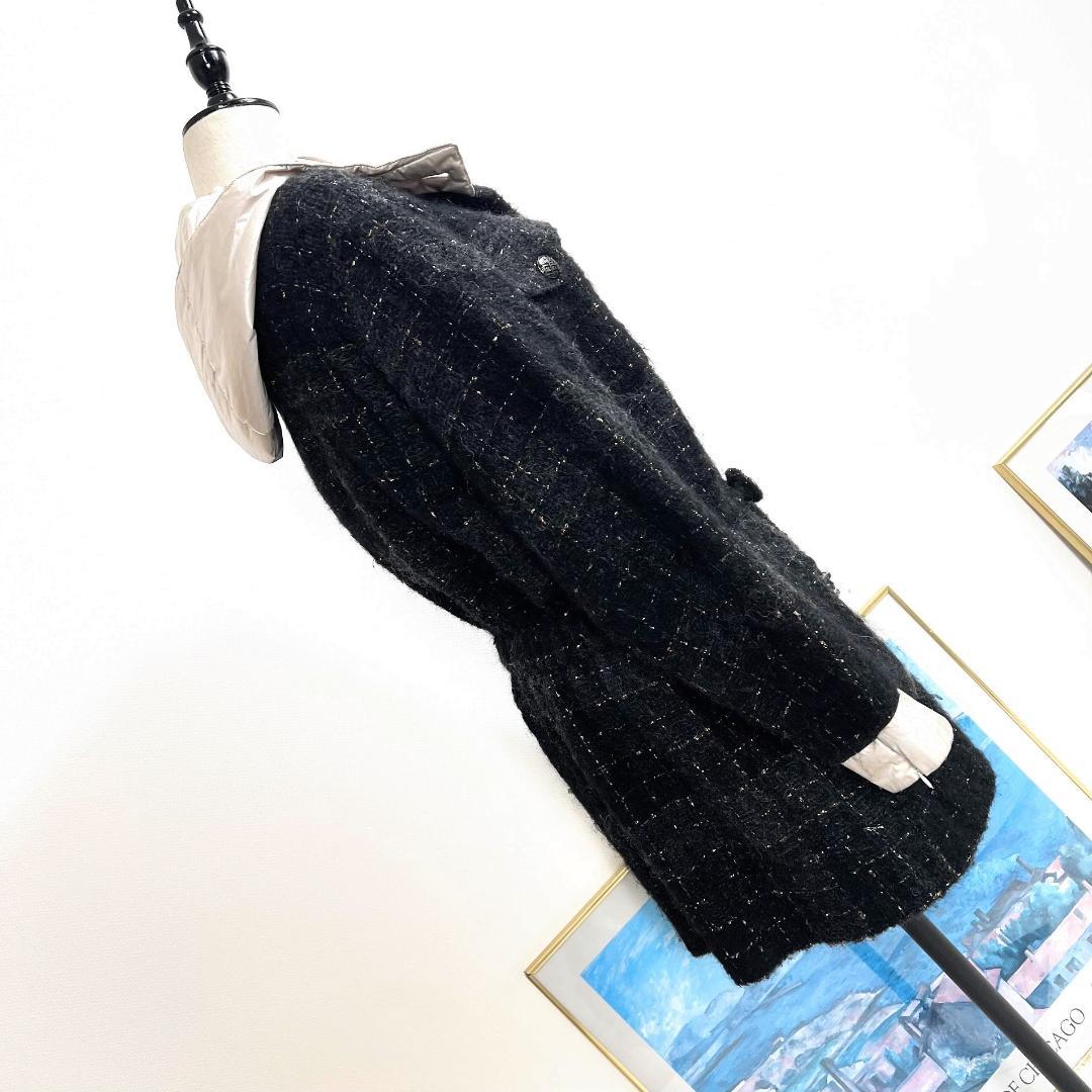 ★CHANEL★美品★ツイード★アルパカ★中綿★ダウン★フーディ★コート