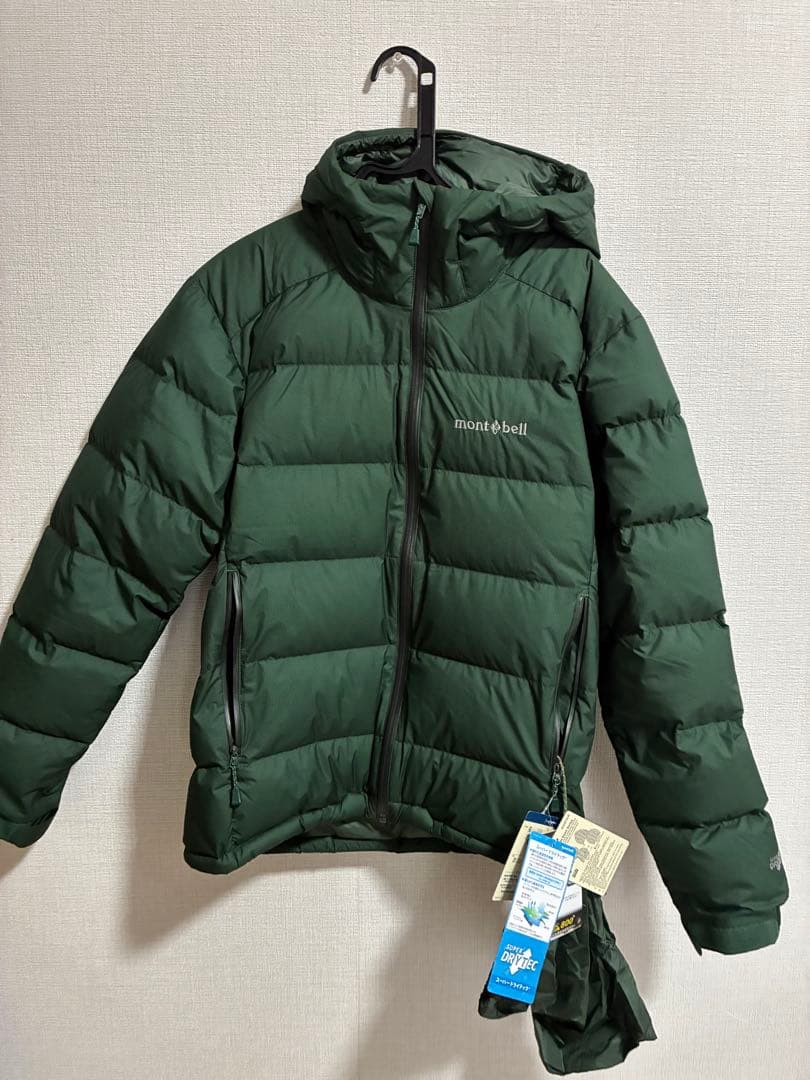 新品 モンベル パーマフロストライトダウンパーカ S 定価31,900円(税込)