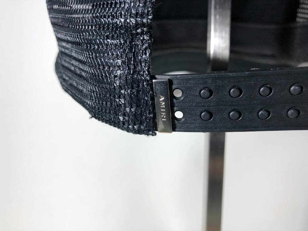 わっさん様 本物 AMIRI ブラック キャップ CORE LOGO