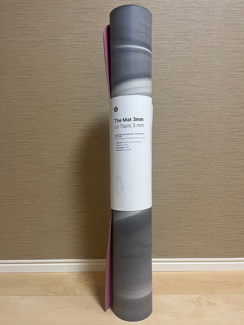 ルルレモン　ヨガマット　新品未使用品　3ミリ