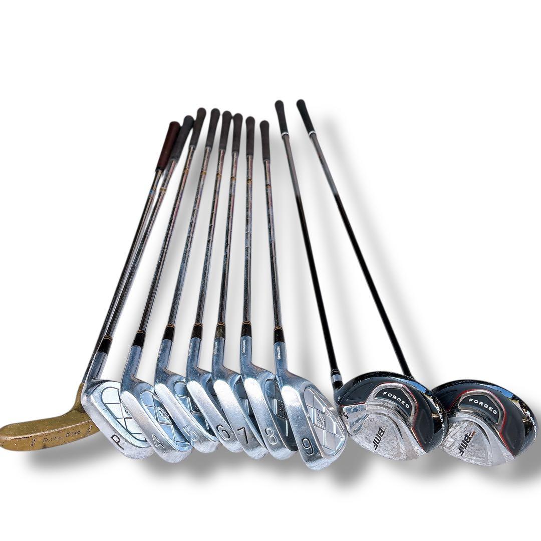 BMF BRIDGESTONE 初心者 クラブセット 黒 一式 10本セット