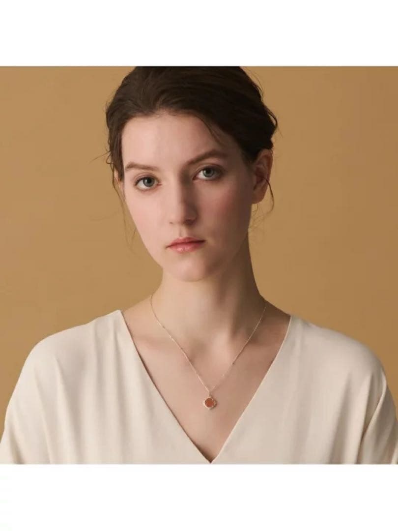 シ*ー様 美品 agete シルバー／K10サンストーンチャーム 完売品