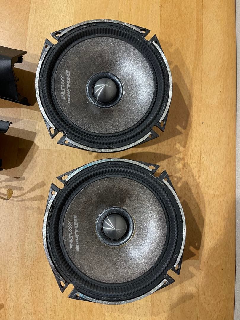 アルパイン スピーカー17cm DDL-RT17S ACR50Wに装着しました