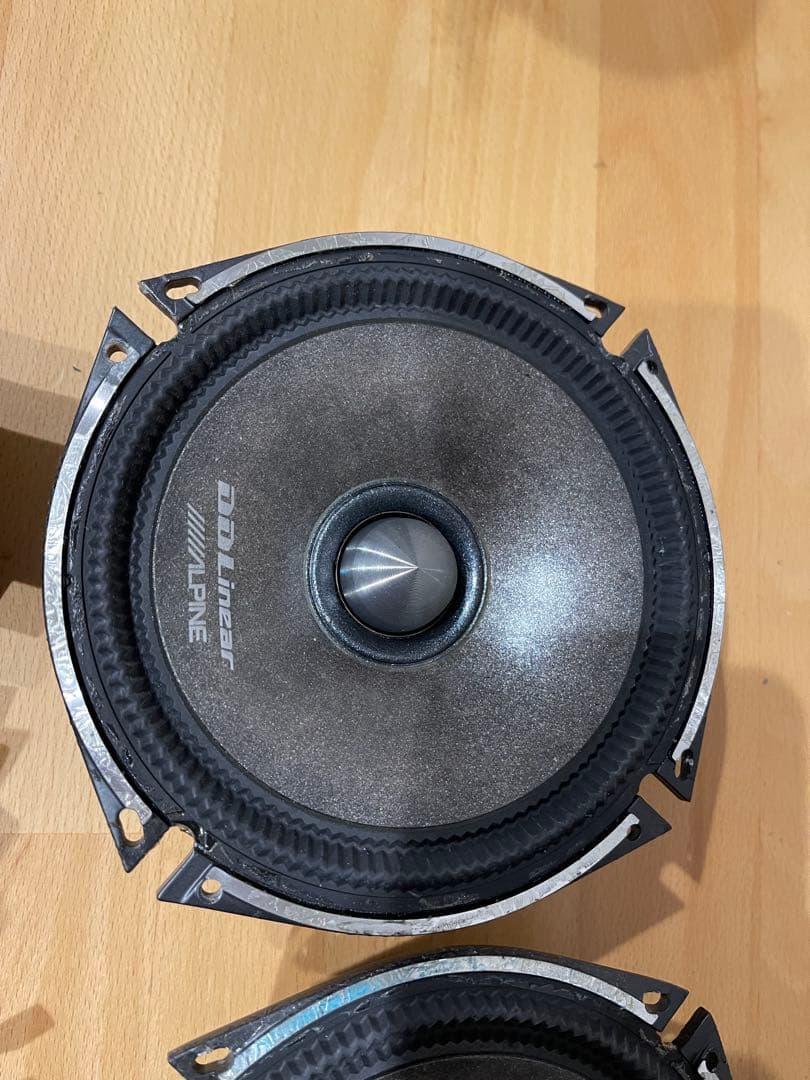 アルパイン スピーカー17cm DDL-RT17S ACR50Wに装着しました