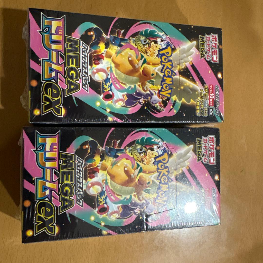 ポケモンカードメガドリームexシュリンク付き
