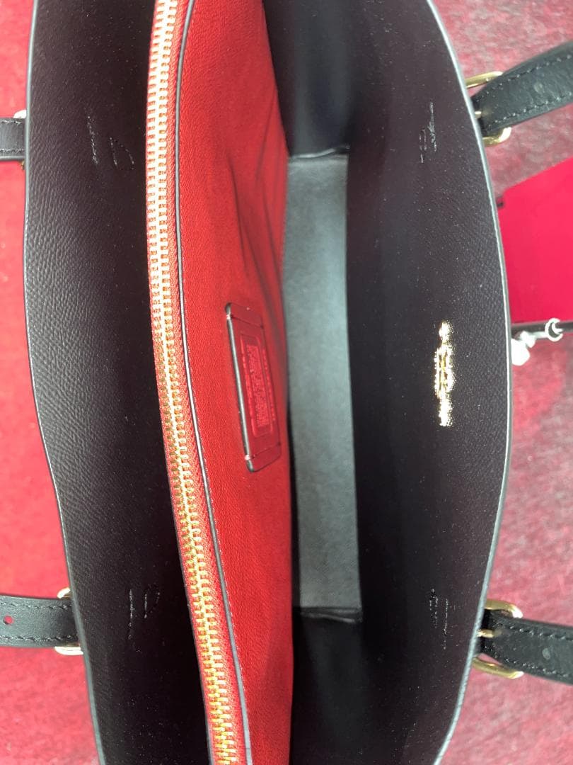 【新品未使用】コーチモリー トート シグネチャー キャンバス