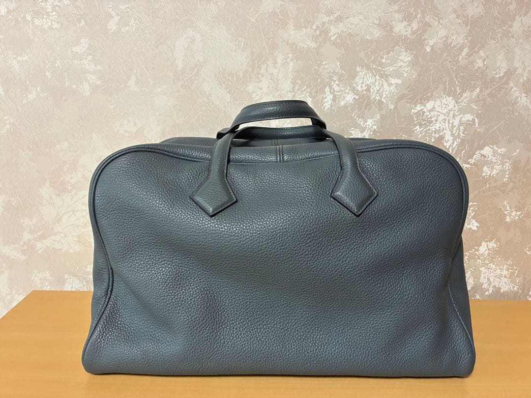 【廃盤・極希少】エルメス ヴィクトリア 43 トラベルバッグ □Q刻印