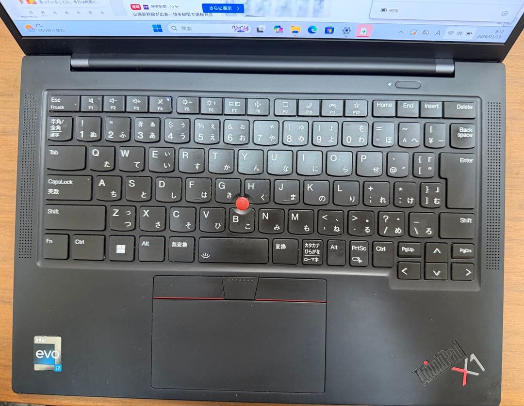 Windowsノート本体 ThinkPad X1 Carbon Gen10 i7/32GB/512G