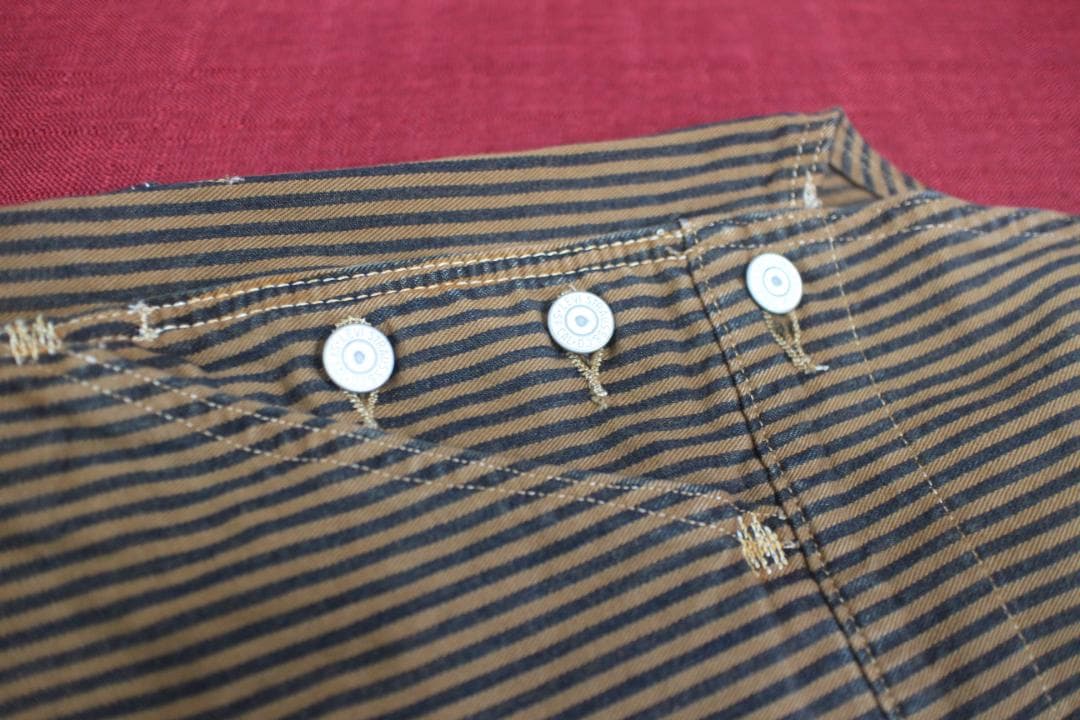 リーバイス レッド　オーバーオール　ブラウンヒッコリー　Lサイズ　未使用