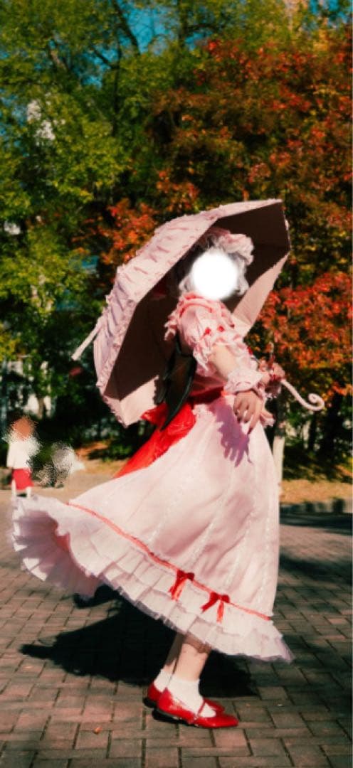 【東方Project】フルセット レミリア・スカーレット コスプレ衣装 ウィッグ