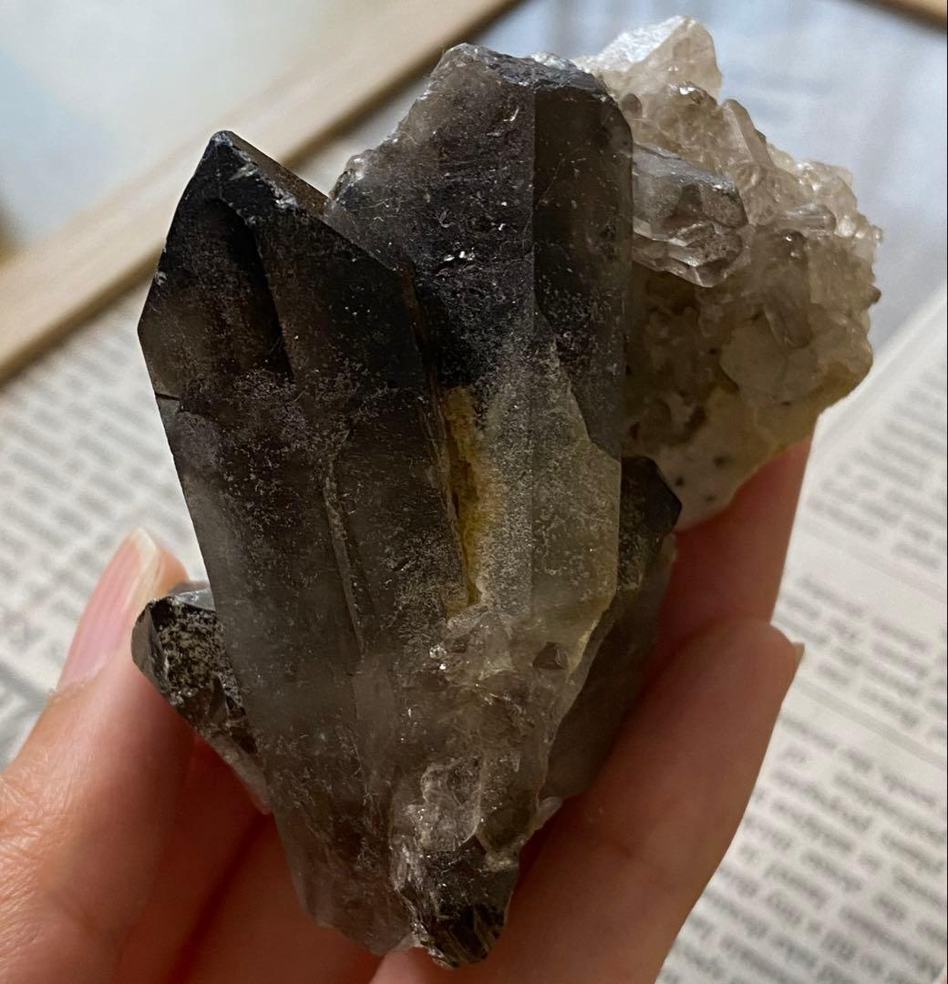 ゼウス スモーキー シトリン 原石 クラスター 天然石 パワーストーン