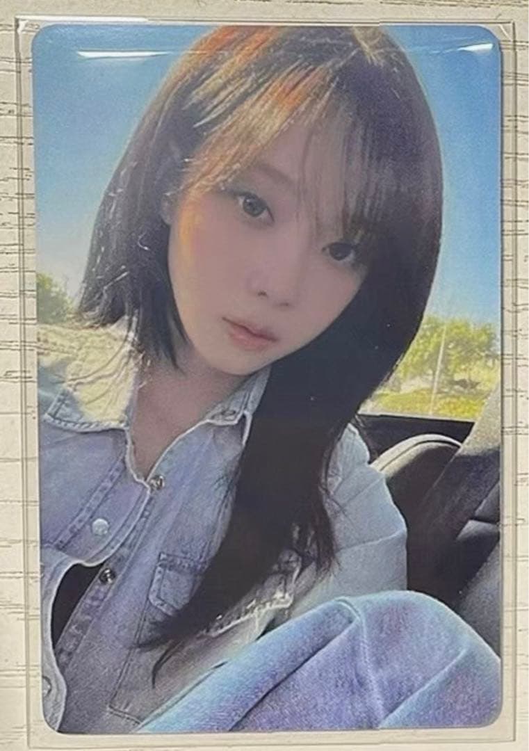 aespa ウィンター Rich Man ポップアップ 中国限定 スカートトレカ