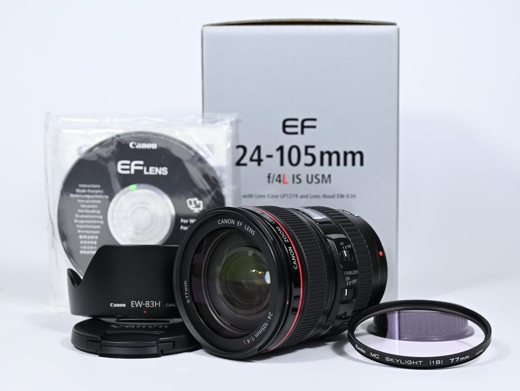 【ほぼ新品】キヤノン　Canon EF 24-105mm F4 L IS USM