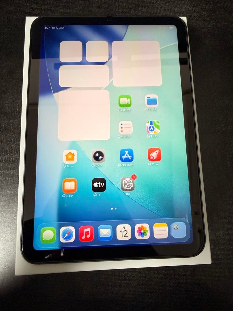 （ほぼ新品）Apple iPad mini 6世代(スペースグレー) 本体