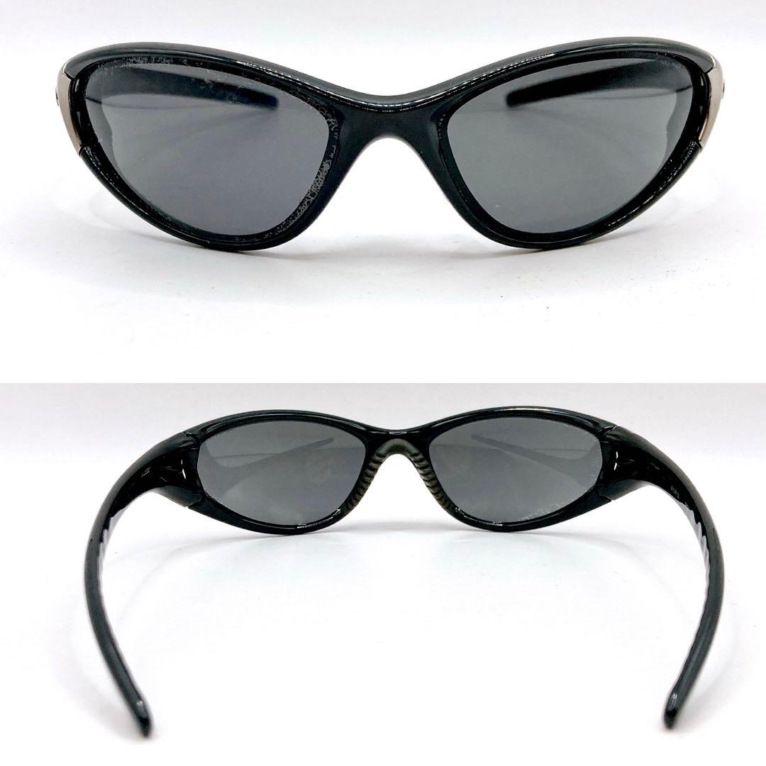 NIKE✨ナイキ　サングラス　サイドロゴ　ブラック　90s 00s Y2K