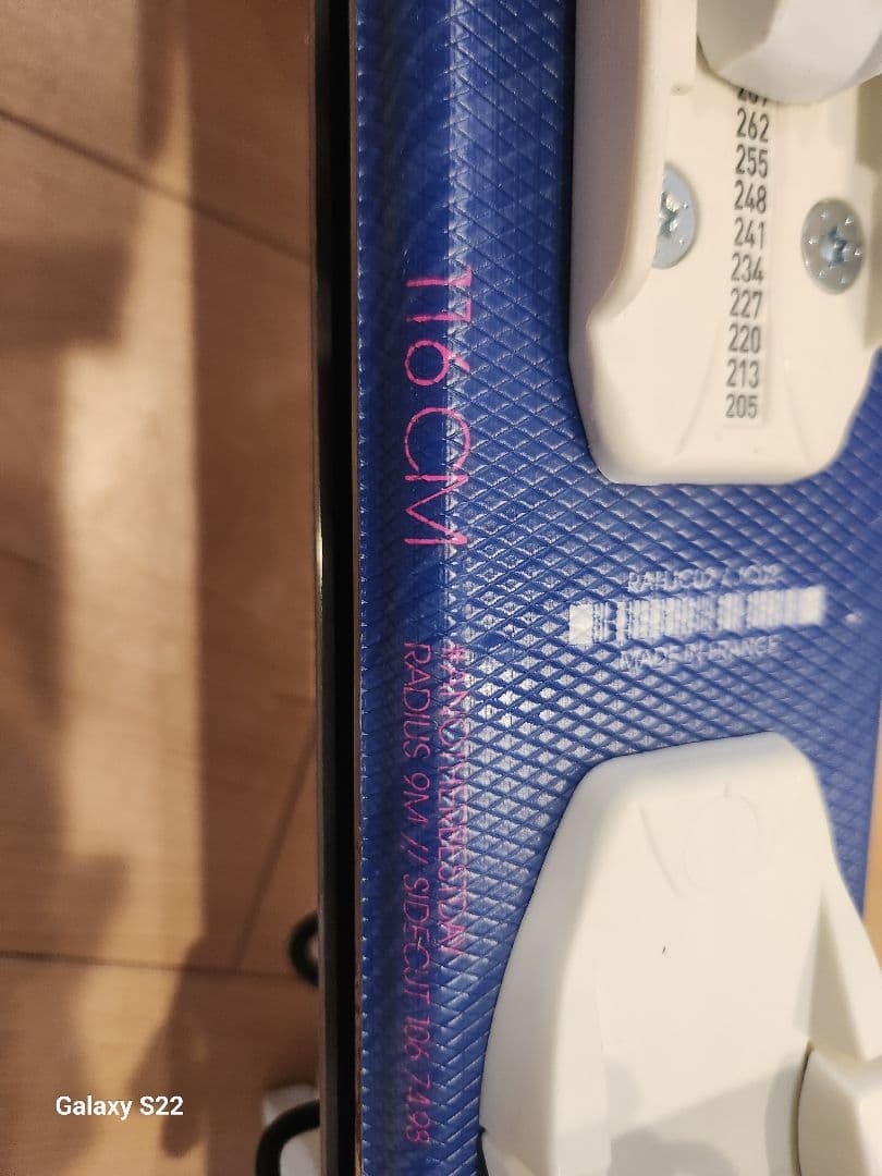 子供用スキーセット 板 116センチ ブーツ22センチ ジュニア