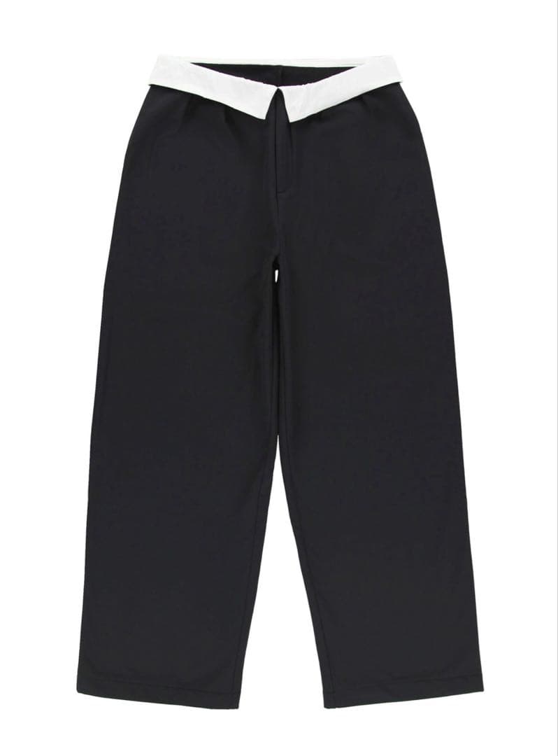 パンツ Wellness Turn-up Waist Warm Pants