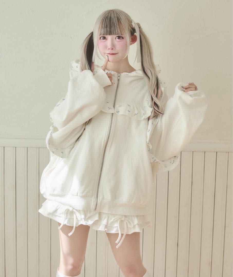 Whinny ホワイニー ベイビーフラワー プリンセス / パンチィ 上下セット