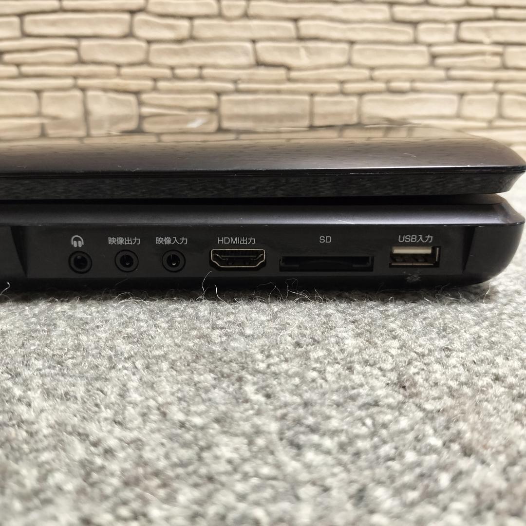 GREEN HOUSE GH-PBD100K ポータブルブルーレイプレーヤー