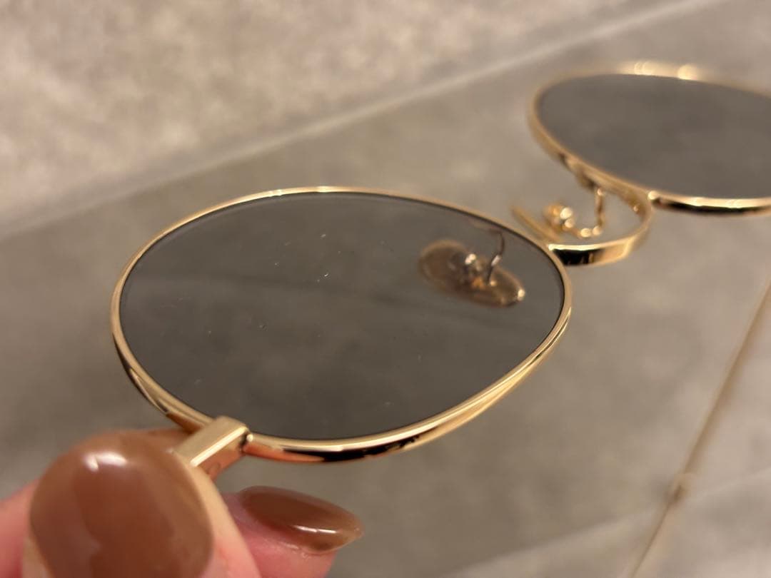 A.D.S.R サングラス ゴールド