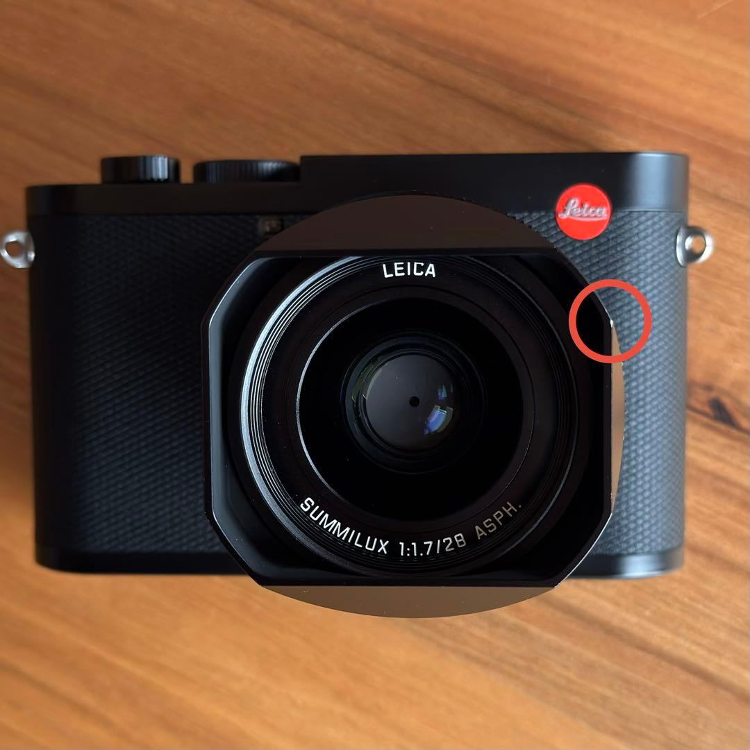Leica Q2 【概ね美品】+純正サムレスト、純正フィルターセット