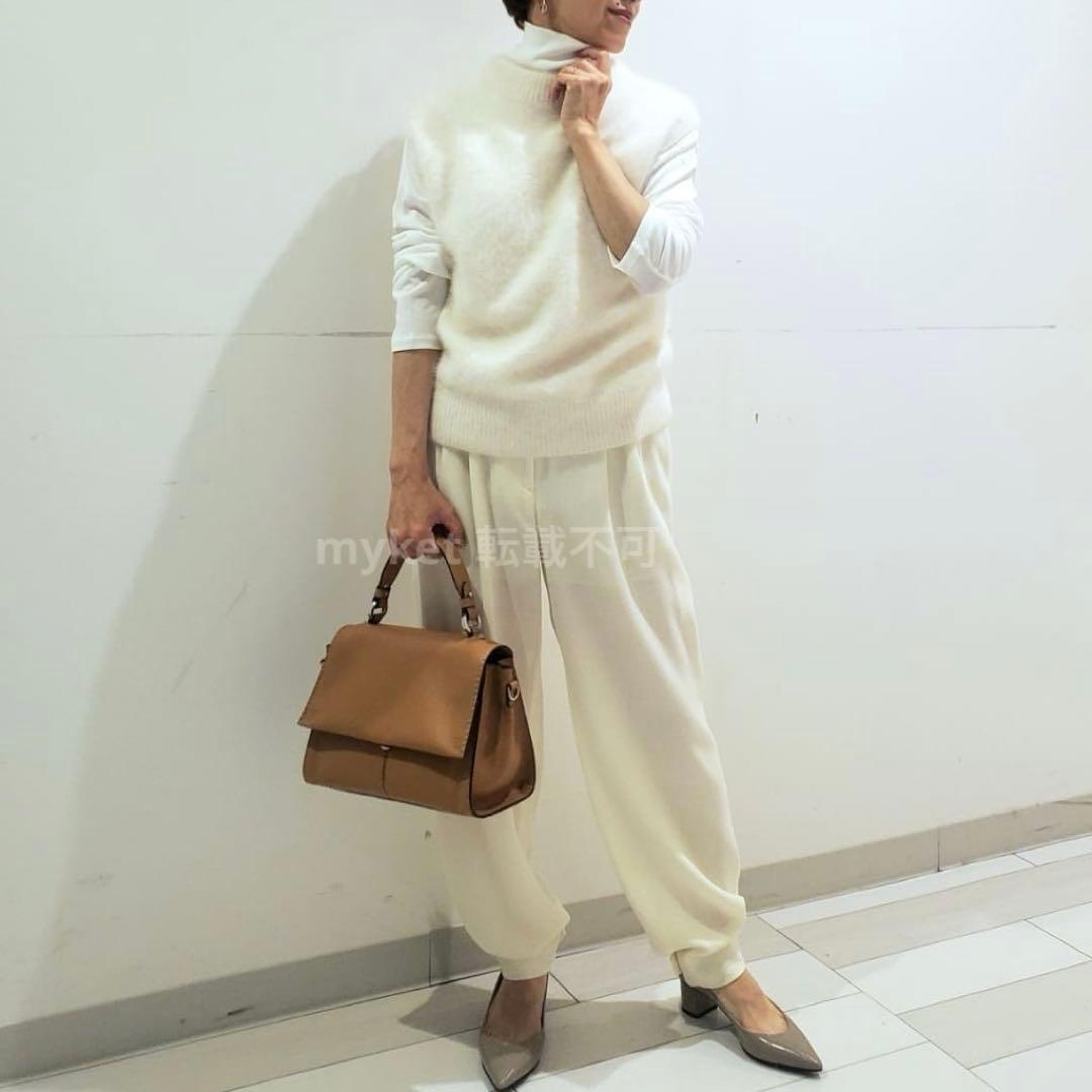 DES PRÉS フォックスカシミヤ ノースリーブニット トゥモローランド