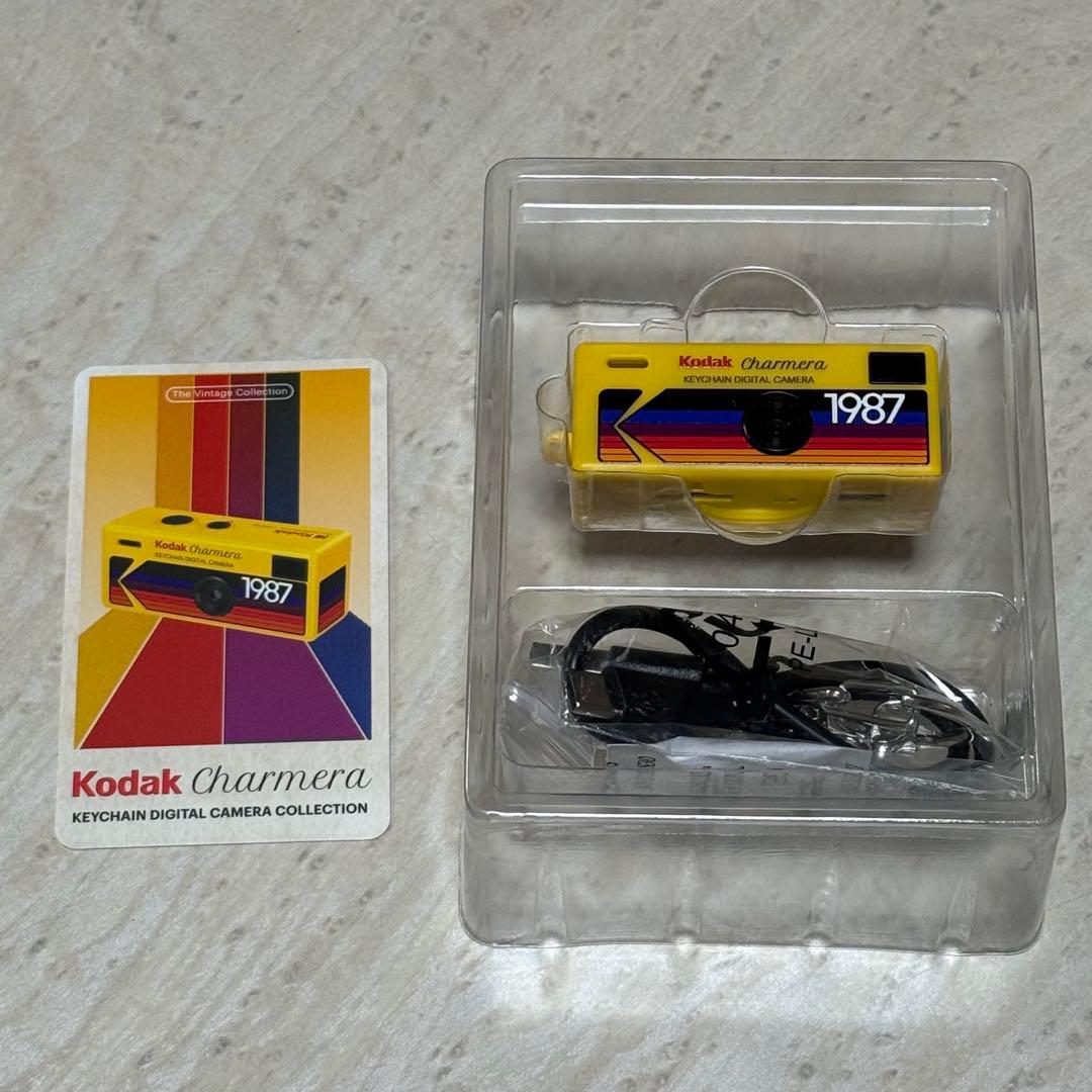 (新品未使用)コダック Kodak Charmera トイカメラ イエロー 黄色
