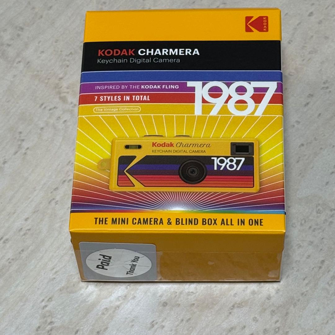 (新品未使用)コダック Kodak Charmera トイカメラ イエロー 黄色
