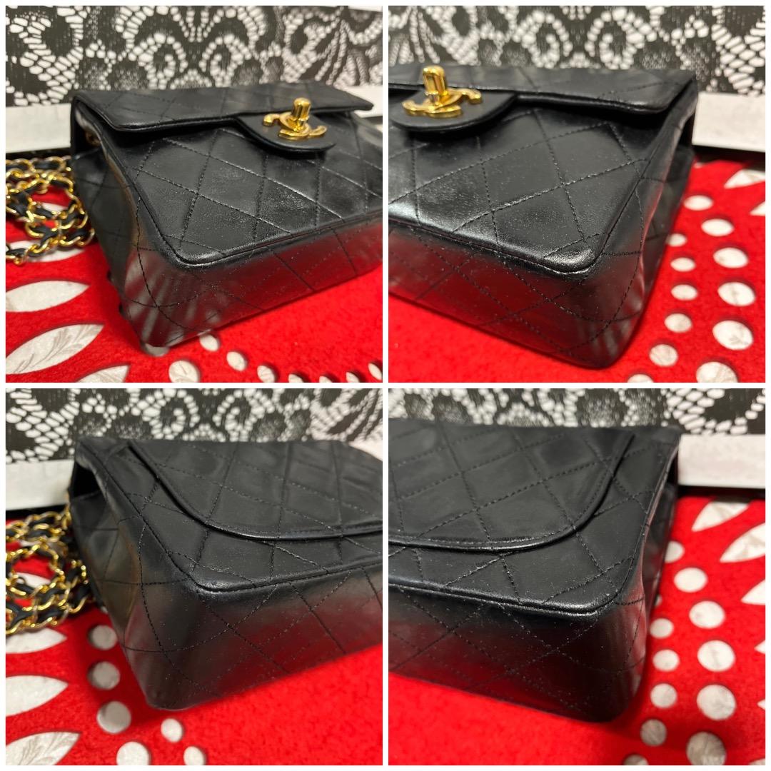 極上美品 CHANEL シャネル ミニマトラッセ ショルダーバッグ G206