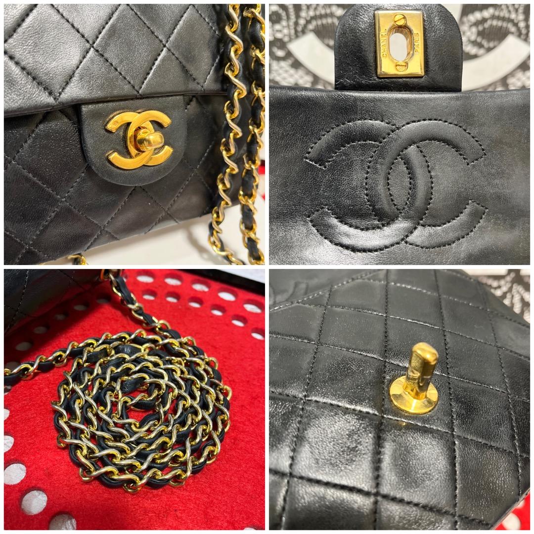 極上美品 CHANEL シャネル ミニマトラッセ ショルダーバッグ G206
