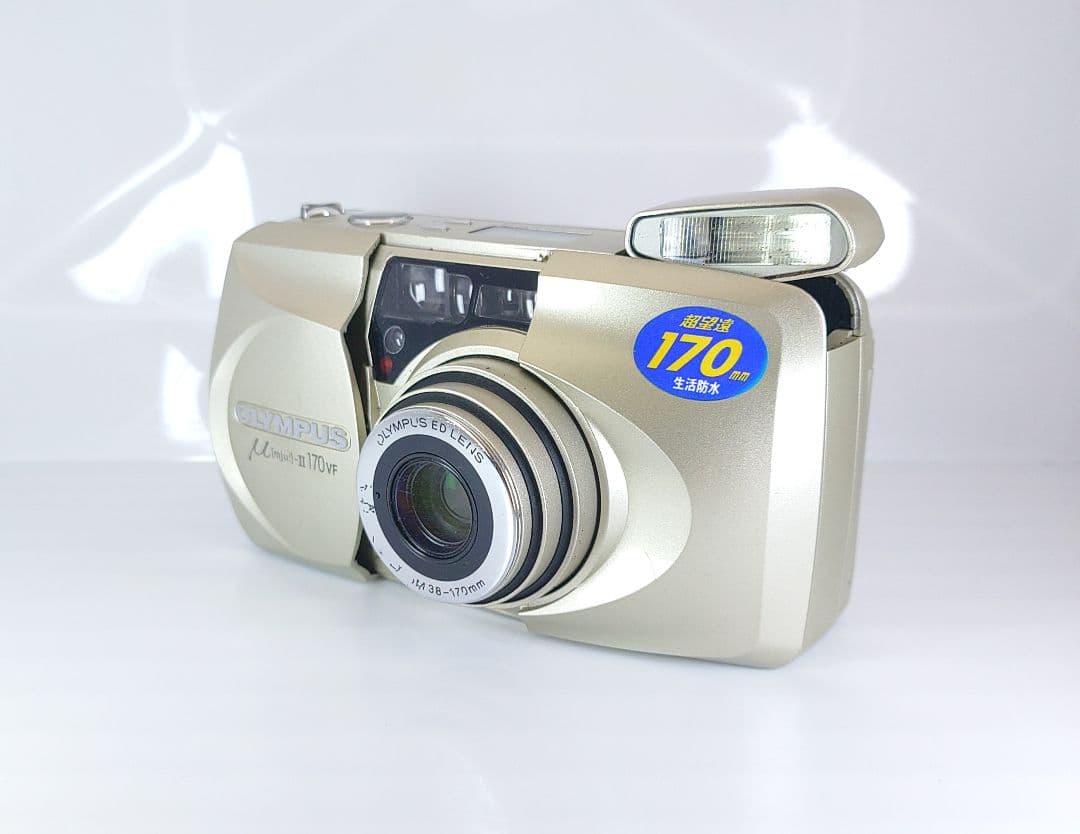 OLYMPUS μ[mju:]-II 170VF 動作確認済文章参照