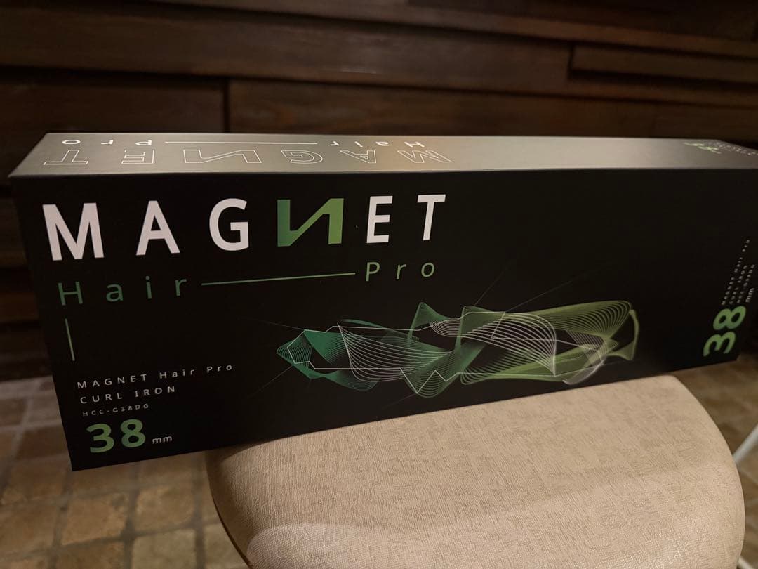 新品・未開封】マグネットヘアプロ カールアイロン 38mm ホリスティックキュア