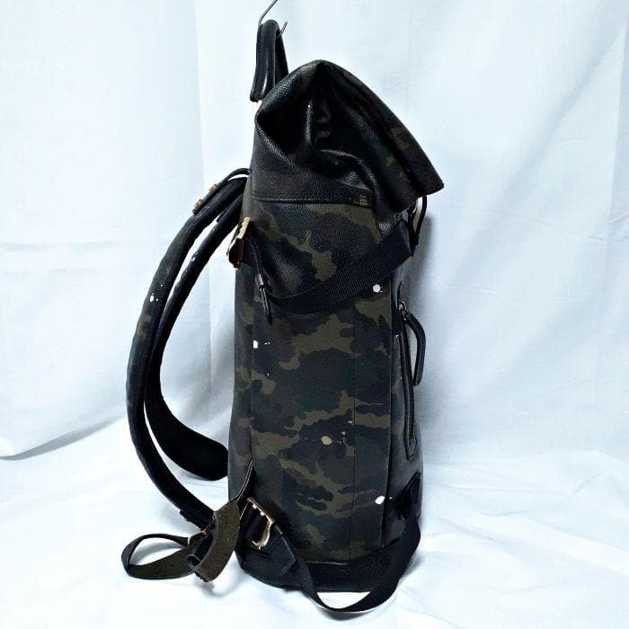 GENTIL BANDIT カモフラ PVC レザー リュック バックパック