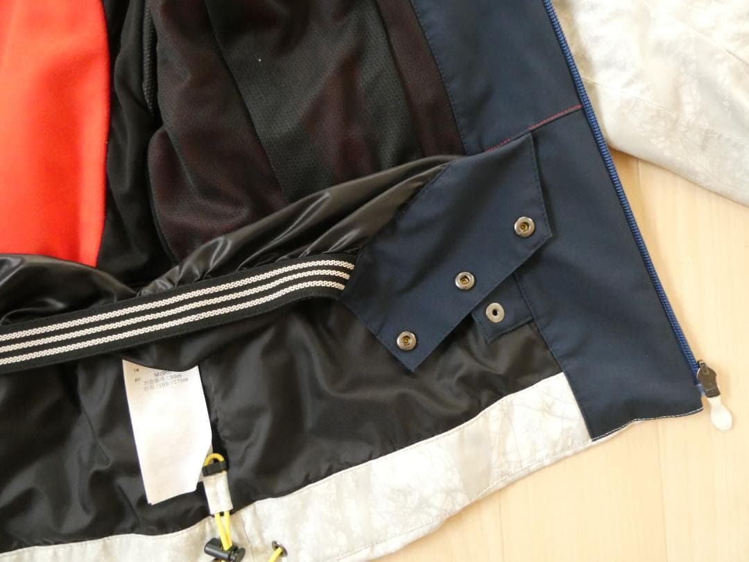 ミズノ　スキーウェア上下M　ホワイトツリー柄