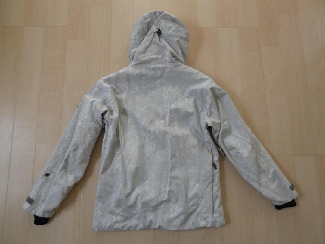 ミズノ　スキーウェア上下M　ホワイトツリー柄