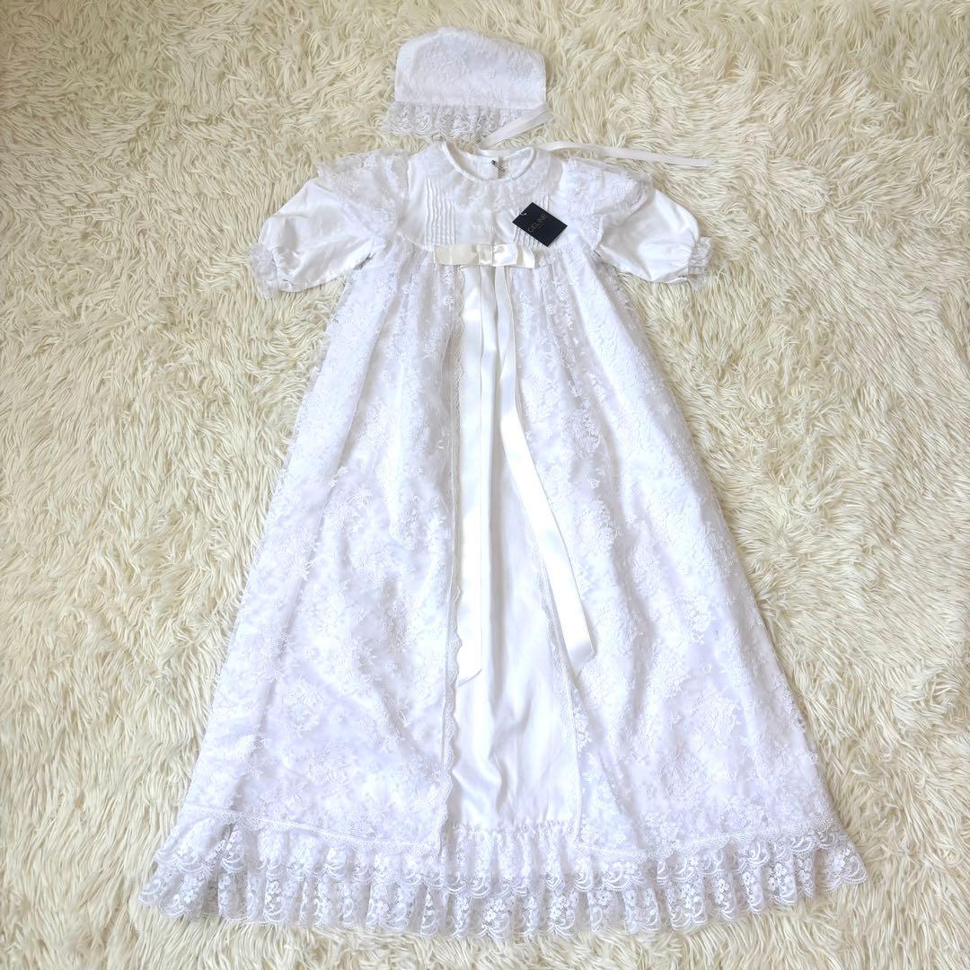 新品未使用　セリーヌ セレモニードレス＆帽子　2点セット　ホワイト