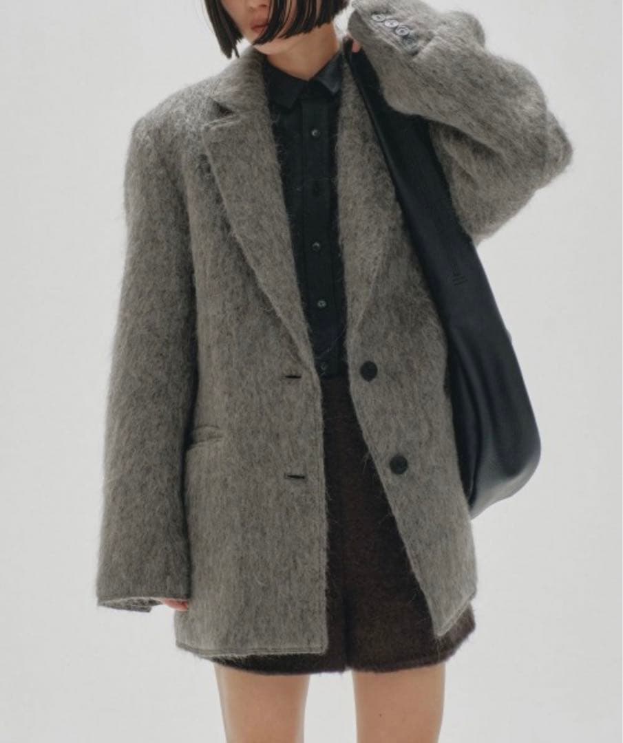 ジャケット・アウター TODAYFUL Shaggy Over Jacket grey 36