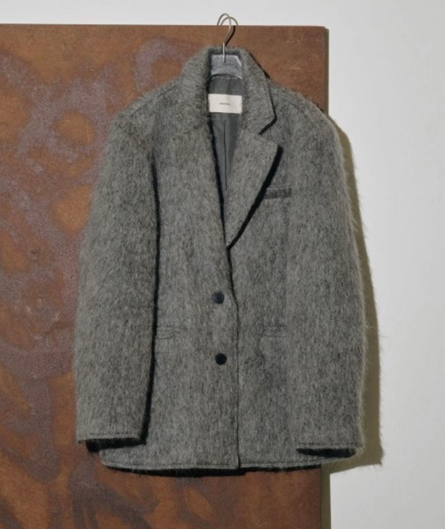 ジャケット・アウター TODAYFUL Shaggy Over Jacket grey 36