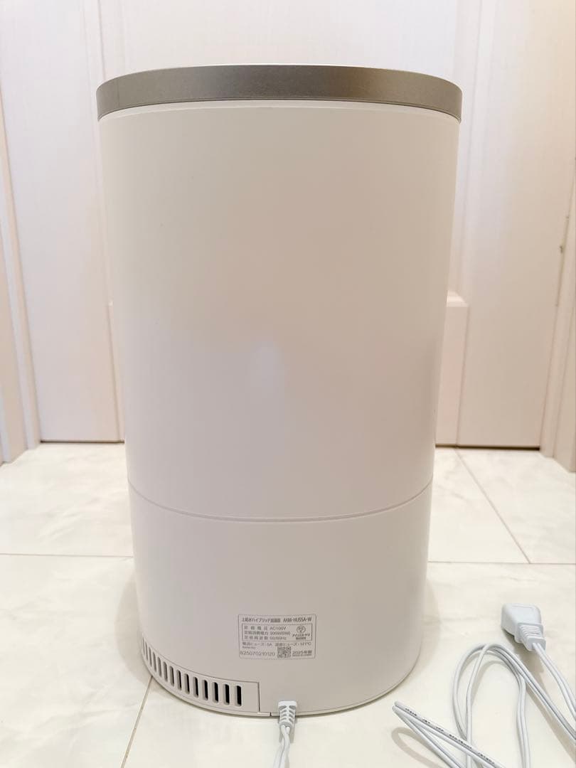 【美品】2025年製 アイリスオーヤマ 加湿器 AHM-HU55A-W ホワイト