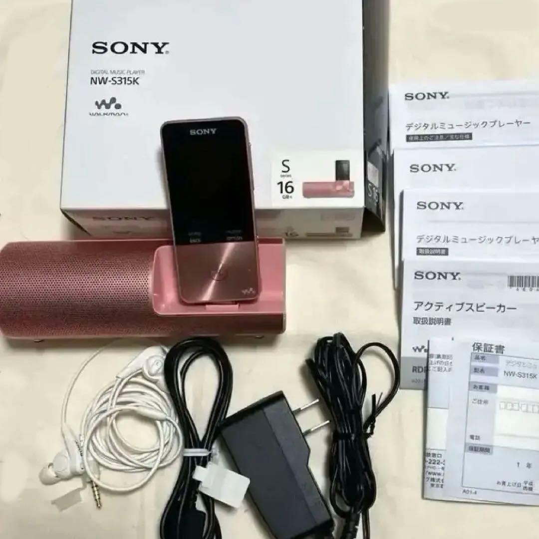 【美品】SONY ソニー ウォークマン NW-S315 Sシリーズ 16GB