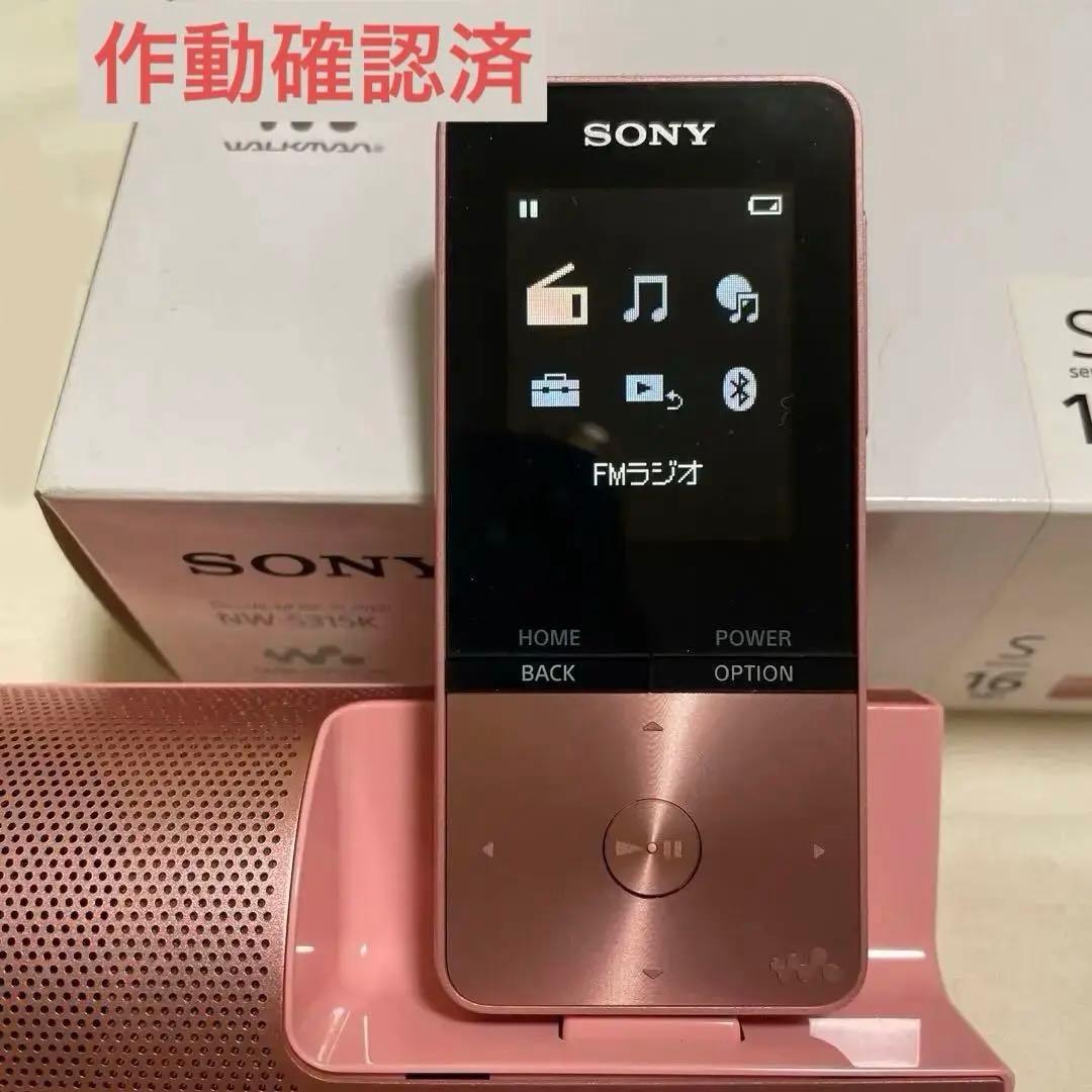 【美品】SONY ソニー ウォークマン NW-S315 Sシリーズ 16GB