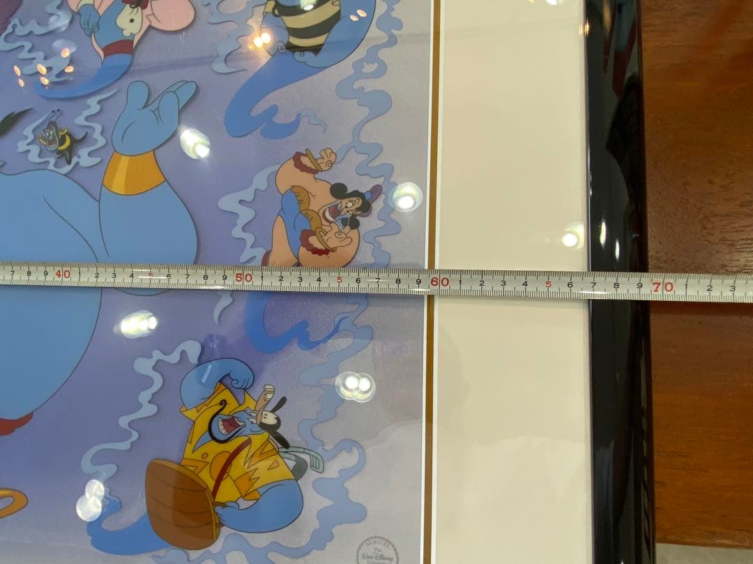 希少！ディズニーセル画アニメ「アラジン」インテリア　証明書付