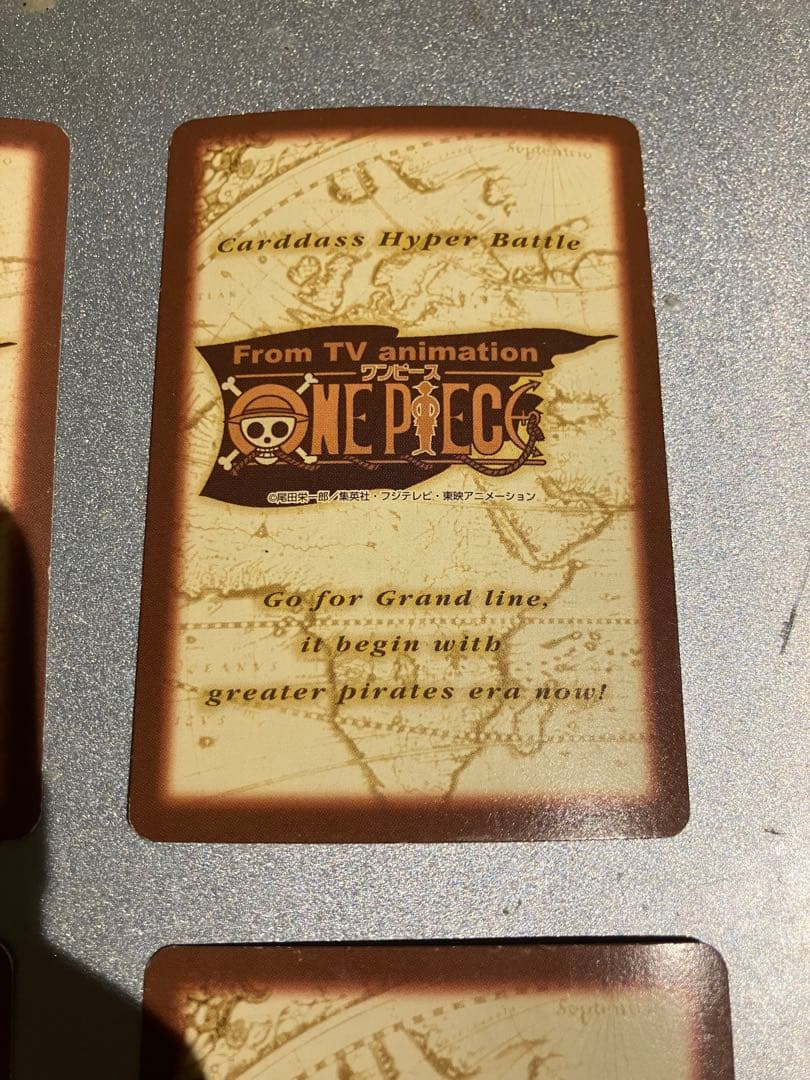 ワンピースカードダスハイパーバトル 2000年 キラカードまとめ 4枚