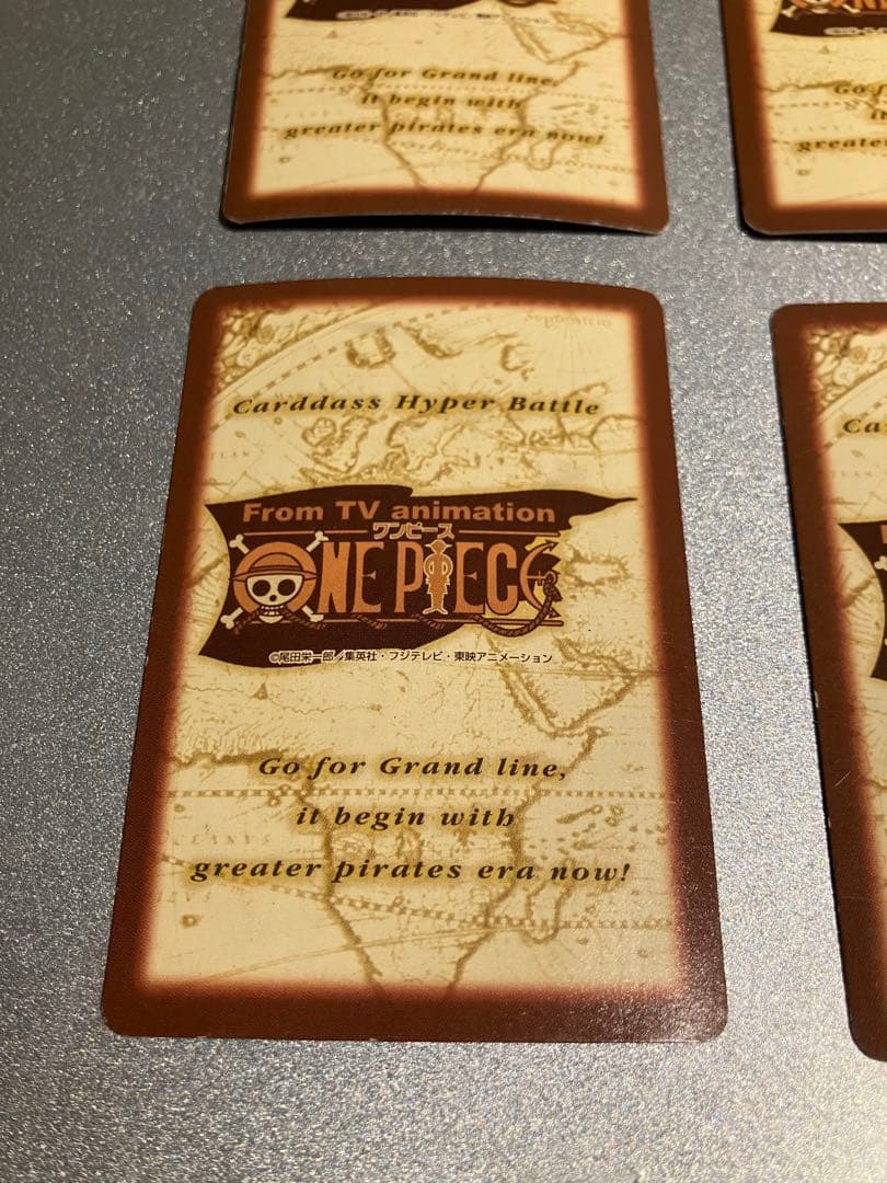 ワンピースカードダスハイパーバトル 2000年 キラカードまとめ 4枚