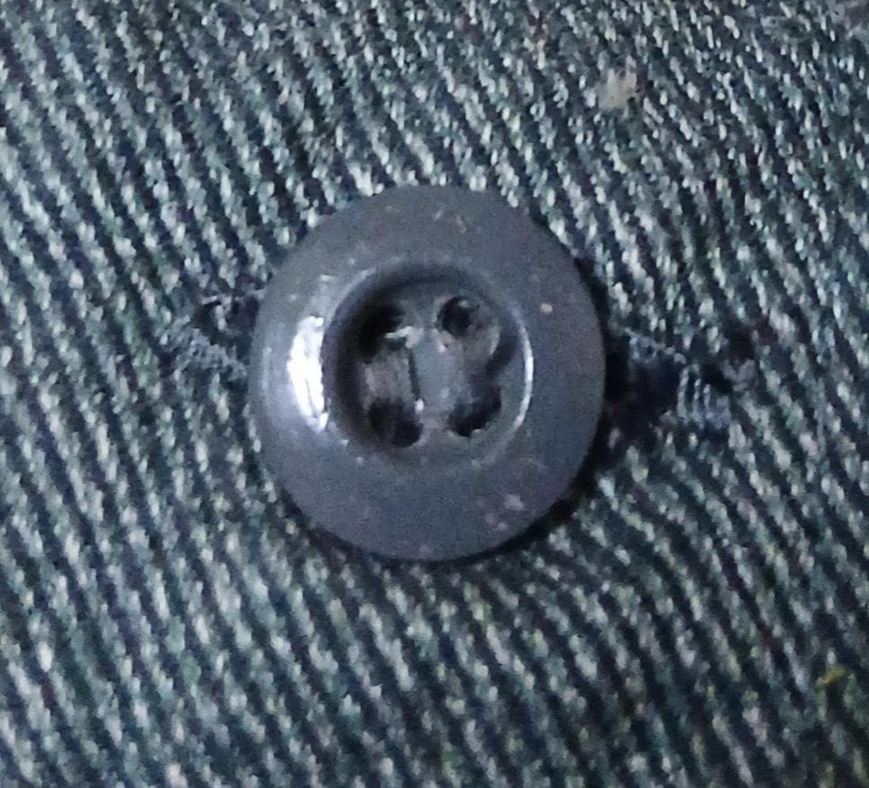 ヴィンテージ スイス軍 デニム ワークパンツ サイズ 4XL程度　軍物