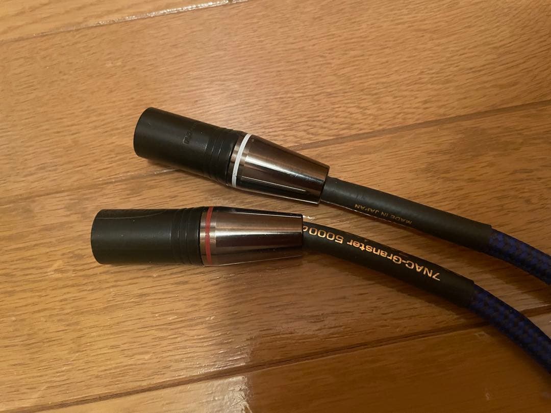 ゾノトーン 7NAC-Granster 5000α XLR 1.0m ペア