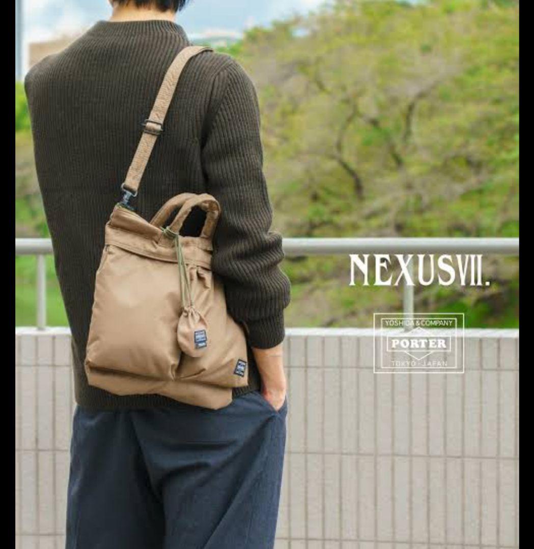 NEXUSVII. PORTERショルダーバッグ　ヘルメットバッグ
