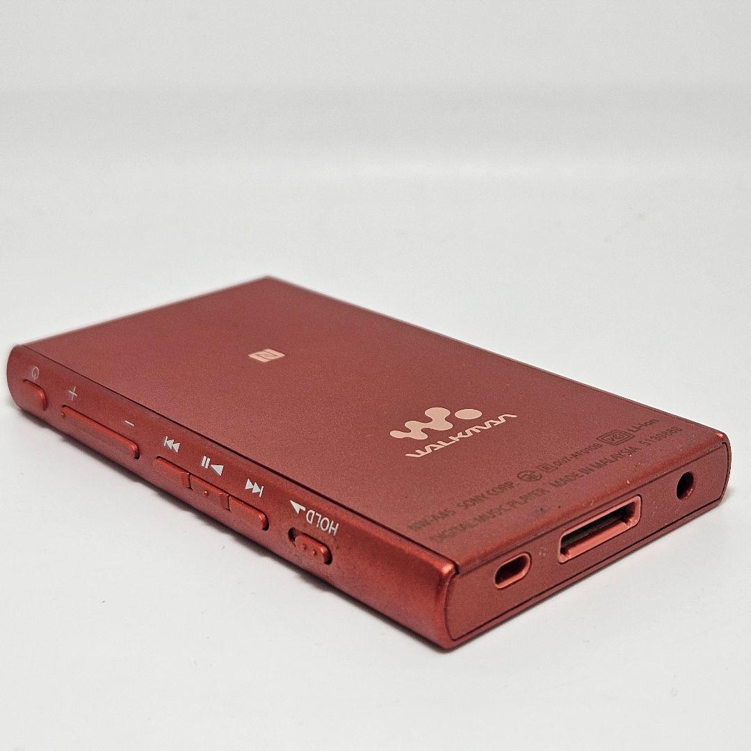 極美品 WALKMAN NW-A45 16GB シナバーレッド ハイレゾ 本体