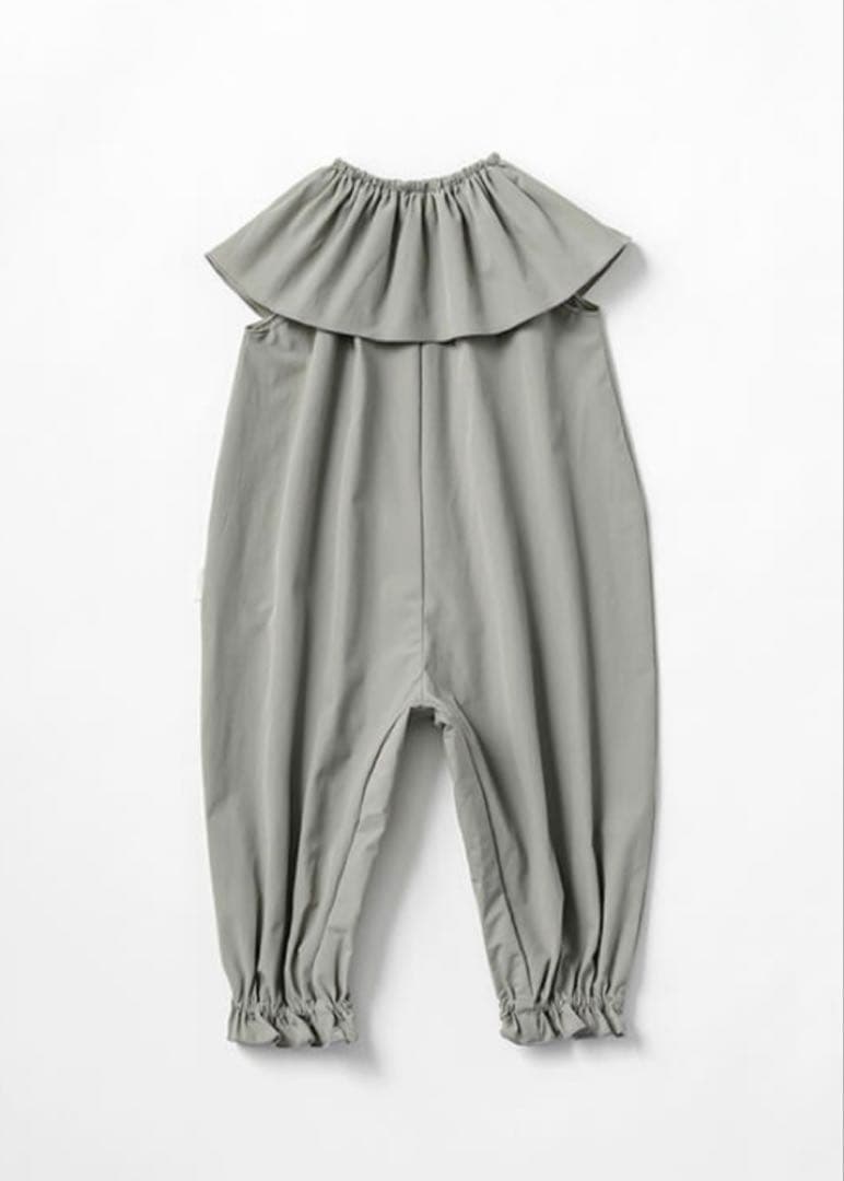 マールマール　プレイウェア　80 グレー　MARLMARL カバーオール　虫除け